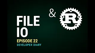 Rust Programming Tutorial - Rust File Input Output Reading and Writing Files