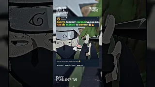 KAKASHI Vs BORUTO  KAKASHI Vs BORUTO