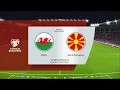 Wales vs North Macedonia | Cardiff City Stadium | 2026 FIFA World Cup Qualifiers | PES 2021