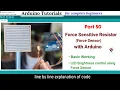 How to use Force Sensor with Arduino CODE LED brightness control with Force sensor FSR Arduino