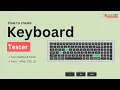 How to Create Keyboard Tester using HTML CSS JS
