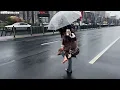 Chinese girl xiaozuan barefoot for the first time part1
