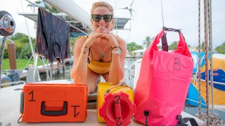 Delos Ditch Kit  – What to Bring if the BOAT SINKS!  – SV Delos Safety series – Part 3