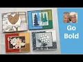 This Color Blocking Trick Makes Cards POP