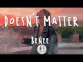 BENEE - Doesn't Matter (Lyric Video)
