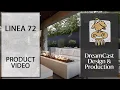 Linea 72 Modern Linear Fire Pit DreamCast Design and Production