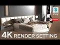 V-Ray 4K Render Settings in 3ds Max Ultra Realistic Output Step by Step