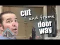 How to frame door way rough in door frame Easy
