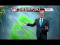 Storms hit Las Cruces and White Sands Wednesday afternoon and evening