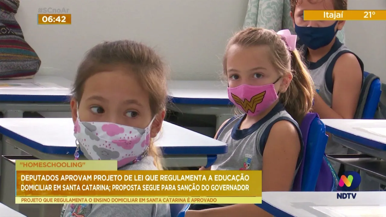 Deputados aprovam projeto de lei que regulamenta a educação domiciliar em SC