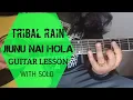 Download Lagu JIUNU NAI HOLA | GUITAR TUTORIAL WITH SOLO | TRIBAL RAIN