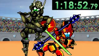 i tried speedrunning swords and sandals 2 and it made me question my sanity