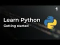 Learn Python Your first programme Lesson 1