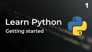 Learn Python Your first programme Lesson 1