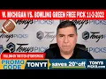 Western Michigan vs Bowling Green 2022 Week 10 FREE College Football Picks on NCAAF Betting
