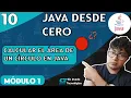 JAVA COURSE FROM SCRATCH - Lesson 10 Calculating the Area of a Circle in Java
