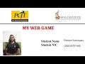 JavaScript 2D Game Zombie Attack Java Institute selection program