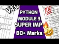 INTRODUCTION TO PYTHON PROGRAMMING MODULE 3 SUPER IMPORTANT PASSING PACKAGE