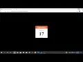 Simple Calendar Using HTML CSS Javascript Only CSS effects