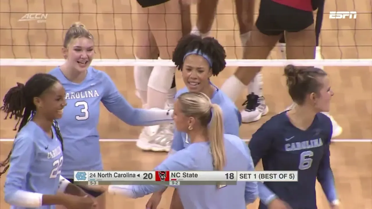 North Carolina vs. NC State Full Match Replay | 2026 ACC Volleyball