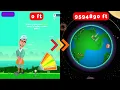 GOLF ORBIT Launch a Golf Ball up to a Lava Planet 1 hour gameplay