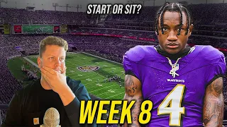 START and SIT These WRs in Week 8 Every Matchup