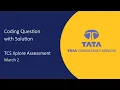 TCS coding questions with answers in python TCS Xplore Assessment Find Strings without vowel