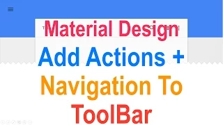 217 Android Toolbar Menu
