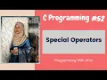 C Programming bangla tutorials Special Operators