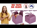 No Tape No Glue Party Favor Candy Box Tutorial Perfect for Birt ays More