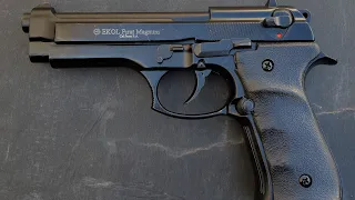 تجربه مسدس بريتا ايكول تركي عيار 7 65mm 