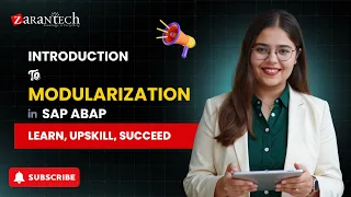 Introduction to Modularization in SAP ABAP ZaranTech