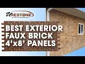Best Exterior Faux Brick Panels - Urestone Faux Brick Panels