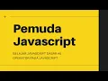 Belajar Javascript Dasar - Operator Pada Javascript