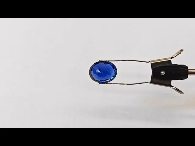 Oval Blue Sapphire 8.43 ct.