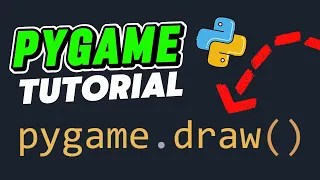 Draw Shapes with Python - Lesson 3 Pygame Tutorial for Beginners
