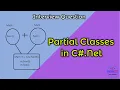 Partial Class in C Working with Partial Classes Realtime example Interview Point D K Gautam
