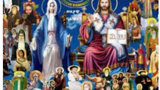 السلام للسمائيين فى بادئ النهار ملائكة وقدسين وصفوف الابرار دندنها