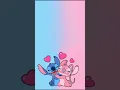 Stitch and angel cute wallpaper