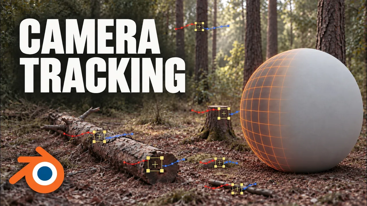 Complete Blender Camera Tracking Tutorial: From Footage to Finished VFX: video thumbnail