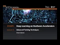 Lecture 4b - Advanced Training Techniques Deep Learning on Computational Accelerators