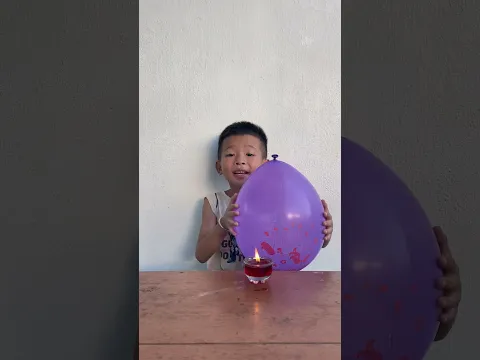 Bài kiểm tra bóng bay vào lửa không bị vỡ | Tippi Vips #tipptv