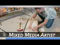 Mixed Media Artist Chris Georgalas Carolina Impact
