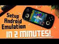 How to Set Up Android Emulation 2 MINUTE TUTORIAL