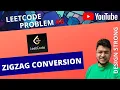 Leetcode 6 zigzag conversion live solution optimised