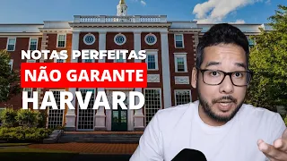 1550 no SAT NÃO coloca você em Harvard. Então o que coloca?