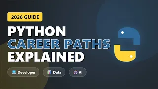 Python Career Paths Explained 2026 Developer Data Science AI