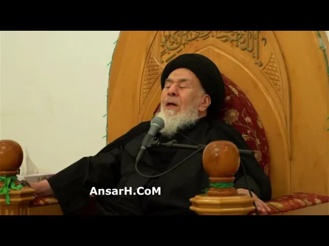 آية الله السيد إمام الجزائري ليلة  22 شهر رمضان 1444 هـ مسجد ابو الفضل العباس