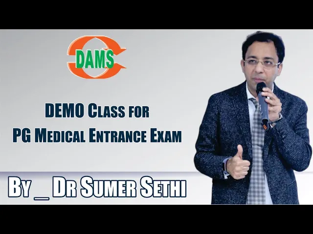DEMO Class for PG Medical Entrance Exam