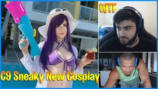 Yassuo Reacts to New Sneaky Cosplay | Tyler1 Minecraft Quality Stream | LoL Daily Moments Ep 588